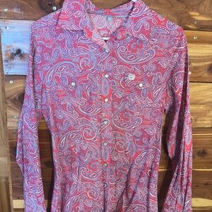Cinch Paisley Button-Up Shirt